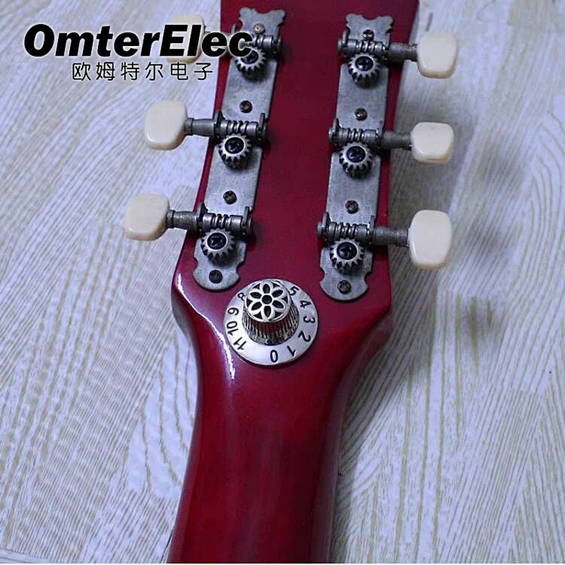 vintage classical style silver Guitar  knob